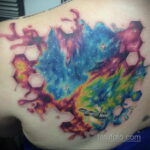 Фото тату про космос 20.07.2021 №354 - space tattoo - tatufoto.com