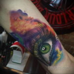 Фото тату про космос 20.07.2021 №376 - space tattoo - tatufoto.com