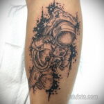 Фото тату про космос 20.07.2021 №384 - space tattoo - tatufoto.com