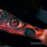 Фото тату про космос 20.07.2021 №386 - space tattoo - tatufoto.com