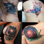 Фото тату про космос 20.07.2021 №393 - space tattoo - tatufoto.com