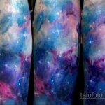 Фото тату про космос 20.07.2021 №434 - space tattoo - tatufoto.com
