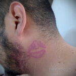 Фото тату с поцелуем 05.07.2021 №038 - tattoo kiss - tatufoto.com