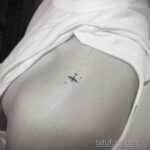 Фото тату самолет 06.07.2021 №024 - airplane tattoo - tatufoto.com