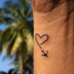 Фото тату самолет 06.07.2021 №055 - airplane tattoo - tatufoto.com