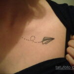 Фото тату самолет 06.07.2021 №138 - airplane tattoo - tatufoto.com