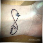 Фото тату самолет 06.07.2021 №142 - airplane tattoo - tatufoto.com