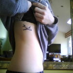 Фото тату самолет 06.07.2021 №143 - airplane tattoo - tatufoto.com