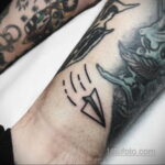 Фото тату самолет 06.07.2021 №160 - airplane tattoo - tatufoto.com
