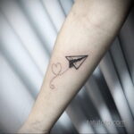 Фото тату самолет 06.07.2021 №167 - airplane tattoo - tatufoto.com