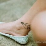 Фото тату самолет 06.07.2021 №183 - airplane tattoo - tatufoto.com