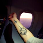 Фото тату самолет 06.07.2021 №218 - airplane tattoo - tatufoto.com