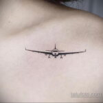 Фото тату самолет 06.07.2021 №233 - airplane tattoo - tatufoto.com