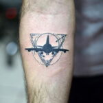 Фото тату самолет 06.07.2021 №294 - airplane tattoo - tatufoto.com