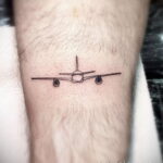 Фото тату самолет 06.07.2021 №297 - airplane tattoo - tatufoto.com