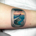 Фото тату самолет 06.07.2021 №322 - airplane tattoo - tatufoto.com