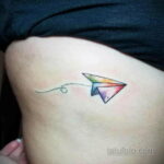 Фото тату самолет 06.07.2021 №362 - airplane tattoo - tatufoto.com