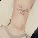 Фото тату самолет 06.07.2021 №364 - airplane tattoo - tatufoto.com