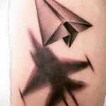 Фото тату самолет 06.07.2021 №385 - airplane tattoo - tatufoto.com