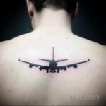 Фото тату самолет 06.07.2021 №416 - airplane tattoo - tatufoto.com