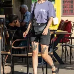 Парная, симметричная тату с валькириями выше колен на ногах у девушки — уличная тату (street tattoo) № 15– tatufoto.com 230821 22
