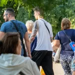 Тату нож, змея, терновник, грибы и молящаяся дева на левой руке парня - Уличная тату (street tattoo) № 14–210821 8
