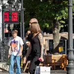 Тату рукав на левую руку девушки с большим портретом, пальмами и цветами подсолнуха - Уличная тату (street tattoo) № 14–210821 18