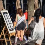 Тату рукав на правой руке девушки - Уличная тату (street tattoo) № 14–210821 1