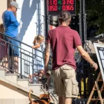 Тату снежинки узором на трицепсе парня - Уличная тату (street tattoo) № 14–210821 1