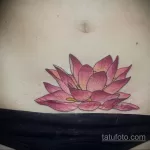 Фото рисунка тату с лотосом 07.08.2021 №040 - lotus tattoo - tatufoto.com