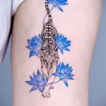Фото рисунка тату с лотосом 07.08.2021 №079 - lotus tattoo - tatufoto.com
