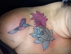 Фото рисунка тату с лотосом 07.08.2021 №107 - lotus tattoo - tatufoto.com