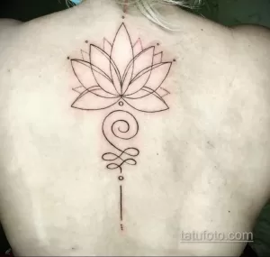Фото рисунка тату с лотосом 07.08.2021 №108 - lotus tattoo - tatufoto.com