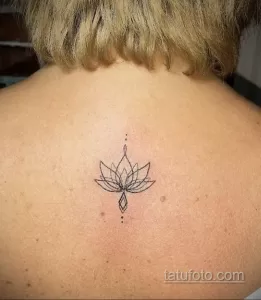 Фото рисунка тату с лотосом 07.08.2021 №116 - lotus tattoo - tatufoto.com