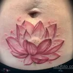 Фото рисунка тату с лотосом 07.08.2021 №164 - lotus tattoo - tatufoto.com