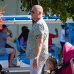 Фрагмент тату с узорами на левом плече мужчины - Уличная тату (street tattoo) № 14–210821 5