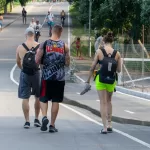Цветной тату рукав на левой руке парня - Уличная тату (street tattoo) № 14–210821 1