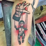 Фото Тату марионетка 23,09,2021 - №0018 - Tattoo puppet - tatufoto.com