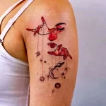 Фото Тату марионетка 23,09,2021 - №0022 - Tattoo puppet - tatufoto.com