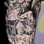 Фото Тату марионетка 23,09,2021 - №0028 - Tattoo puppet - tatufoto.com