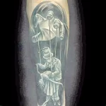 Фото Тату марионетка 23,09,2021 - №0035 - Tattoo puppet - tatufoto.com