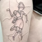 Фото Тату марионетка 23,09,2021 - №0042 - Tattoo puppet - tatufoto.com