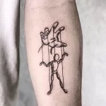 Фото Тату марионетка 23,09,2021 - №0097 - Tattoo puppet - tatufoto.com