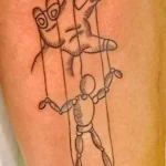 Фото Тату марионетка 23,09,2021 - №0098 - Tattoo puppet - tatufoto.com