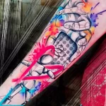 Фото Тату марионетка 23,09,2021 - №0105 - Tattoo puppet - tatufoto.com