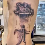Фото Тату марионетка 23,09,2021 - №0112 - Tattoo puppet - tatufoto.com