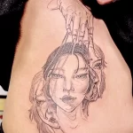 Фото Тату марионетка 23,09,2021 - №0113 - Tattoo puppet - tatufoto.com