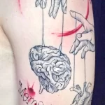 Фото Тату марионетка 23,09,2021 - №0180 - Tattoo puppet - tatufoto.com