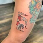 Фото рисунка тату гимнастика 30,10,2021 - №0002 - tattoo gymnastics - tatufoto.com
