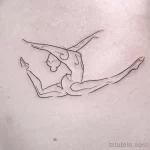 Фото рисунка тату гимнастика 30,10,2021 - №0026 - tattoo gymnastics - tatufoto.com